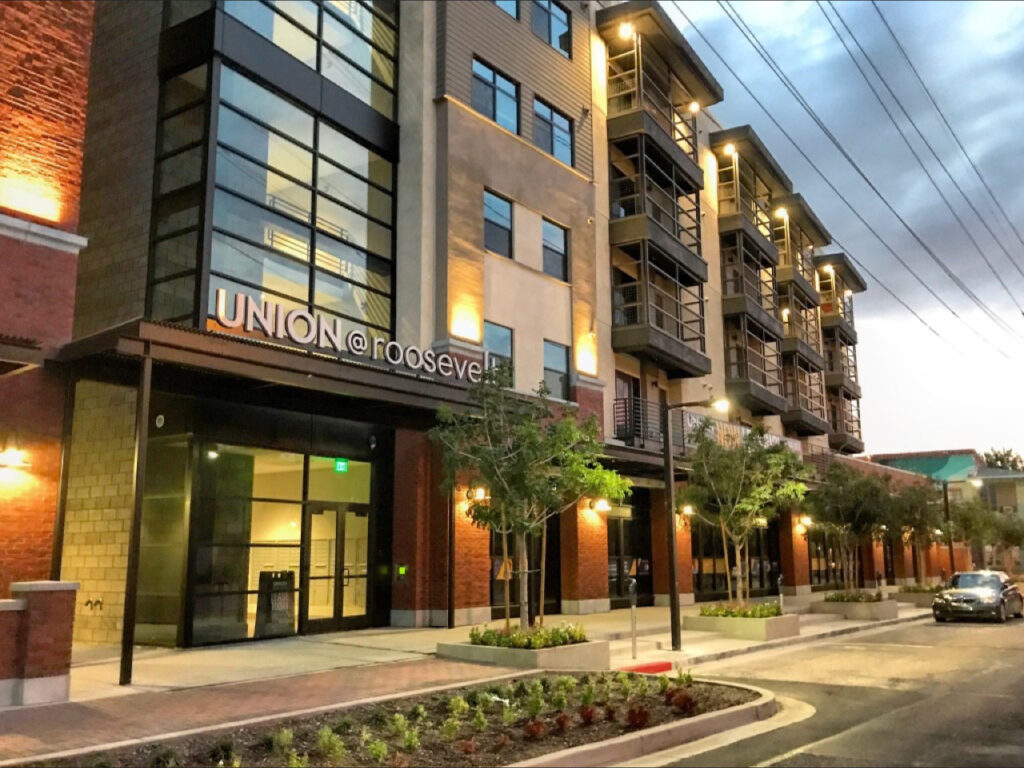 Union at Roosevelt, Phase II
110-unit Class A luxury apartments with 5,000 SF of retail / leasing space + shared amenity deck.
Phoenix, Arizona